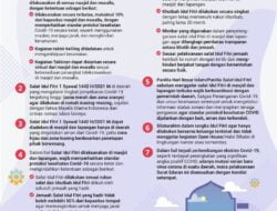 7 Panduan Kemenag untuk Salat Idul Fitri saat Pandemi
