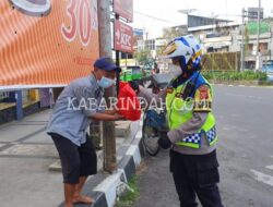 PPKM Darurat, Polres Sukabumi Kota Kembali Bagikan Sembako