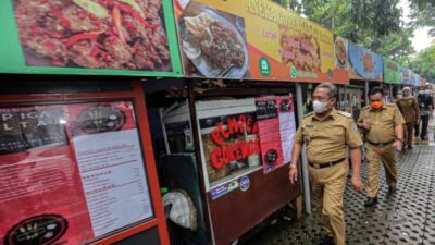 Dongkrak Ekonomi Pascapandemi Covid-19, Pemkot Bandung Tata PKL di Kawasan Kuliner Sultan Agung
