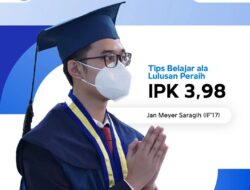 Simak Tips Belajar ala Jan Meyer Saragih, Lulusan Peraih IPK 3,98 ITB 2021