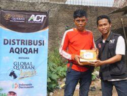 ACT Tasikmalaya Distribusikan Makanan Aqiqah, Sapa Masyarakat Kampung Pemulung