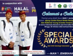 Keren! Siswa MAN 1 Jembrana Raih Spesial Award Bidang Geologi LKIR BRIN 2022
