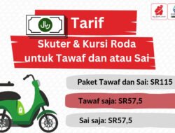 Agar Terus Ibadah, Ini Tarif Sewa Skuter dan Kursi Roda untuk Tawaf dan Sai