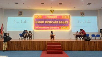 Lomba Debat Hingga E-Sport Meriahkan Acara Ilkom Mencari Bakat