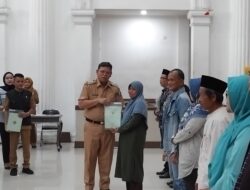 Kabar Baik, 597 Sertifikat PTSL Diserahkan ke Warga Kota Sukabumi