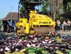 Puluhan Pemuda yang Konsumi Miras Diamankan Polisi di Sukabumi