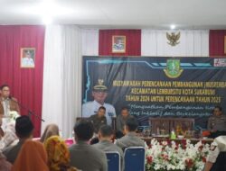Di Musrenbang Kecamatan Lembursitu dan Cibeureum, Pj Wali Kota Sukabumi Tekankan Peran Aktif Warga dalam Perencanaan Pembangunan