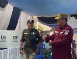 Pantau Pencoblosan di TPS, Pj Wali Kota Sukabumi Pastikan Pemilu Kondusif