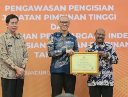 Membanggakan, Pemkot Sukabumi Raih Penghargaan KASN terkait Pengisian JPT