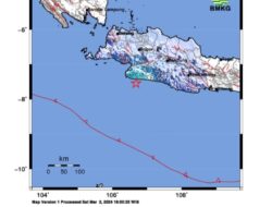 Breaking News : Gempa Bermagnitudo 4,9 Guncang Sukabumi
