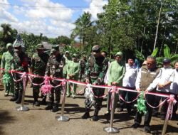 Alhamdulillah, TNI Manunggal Membangun Desa di Sukabumi Bangun Jalan Hingga Gorong-Gorong