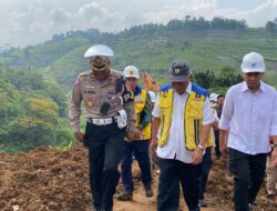 Menteri PPUR Upayakan Percepatan Penanganan Longsornya Jalan Tol Bocimi KM 64