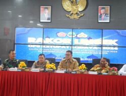 Rakor Lintas Sektoral, Persiapkan Pengamanan Hari Raya Idul Fitri di Sukabumi