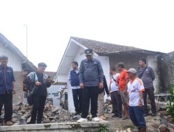 Pj Wali Kota Sukabumi Pastikan Penanganan Dampak Bencana Longsor