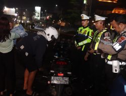 Belasan Sepeda Motor Berknalpot tak Sesuai Spesifikasi, Diamankan Polisi di Sukabumi