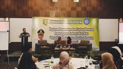 Diskumindag Kota Sukabumi Gencarkan Pelatihan Kemasan Produk IKM