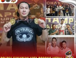 Di Kejurda Karate Kapolda Cup VI 2024, Polres Sukabumi Kota Borong Medali