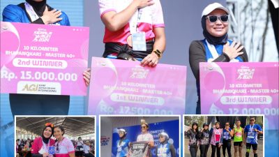 Pelari Sukabumi Raih Juara 1 Lomba Lari 10K Bhayangkari Master 40+ di Ajang Kemala Run 2024