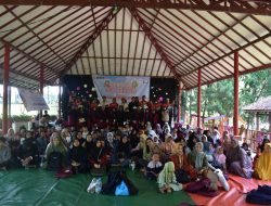 Sehati Bahagiakan 100 Anak Yatim di Kawasan Wisata Villa Cantik Sukabumi