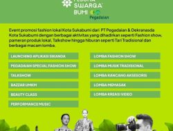 Pesona Swarga Bumi, Event Bangkitkan Industri Fashion Lokal Kota Sukabumi