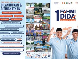 Paslon Wali Kota Sukabumi Nomor Satu Fahmi-Dida Gencar Sosialisasikan Program Unggulan