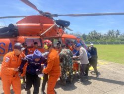 71 Orang Nelayan Terjebak di Jembatan Putus di Laut Sukabumi, Dievakuasi Helikopter dan Kapal Nelayan