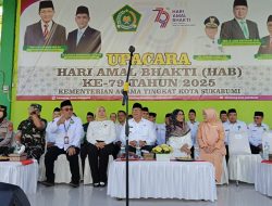 Peringatan Hari Amal Bhakti Kementerian Agama Tingkat Kota Sukabumi Perkuat Kerukunan Umat Beragama