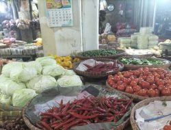 Harga Cabai di Pasar Tradisional Kota Sukabumi Berangsur Turun