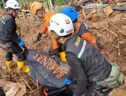 Satu Korban Bencana yang Hilang di Sukabumi Ditemukan Meninggal