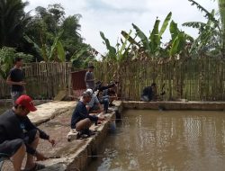 Jalin Kekompakan, PWI Kota Sukabumi Gelar Halal Bihalal Sambil Mancing Mania