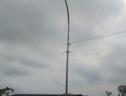20 Unit Tiang dan Lampu PJU Baru Dipasang di Jalan Garuda Sukabumi