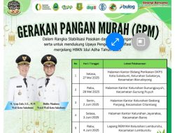 Jelang Idul Adha, Pemkot Sukabumi Gencarkan Gerakan Pangan Rumah di Lima Titik