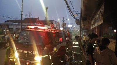 Ruko Kuliner di Jalan Ahmad Yani Sukabumi Terbakar, Diduga Akibat Korsleting dan Kebocoran Gas