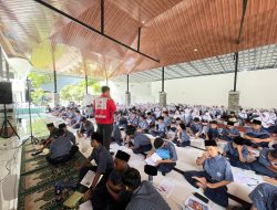 Menarik! MPLS Siswa di SMP IT Hayatan Thoyyibah Sukabumi Dikenalkan Mitigasi Bencana Sejak Dini