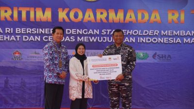 Koarmada TNI AL dan BKKBN Gandeng Lazismu Tingkatkan Kualitas Kesehatan Warga Pesisir Muara Angke