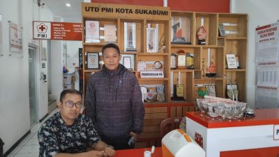 Stok Menipis, PMI Kota Sukabumi Imbau Warga Donor Darah Sukarela