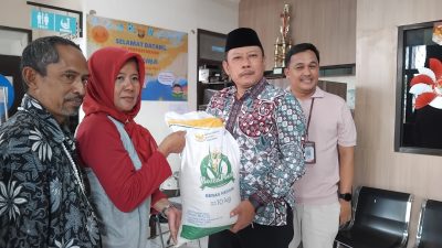 Alhamdulillah, Kecamatan Citamiang Kota Sukabumi Salurkan Beras untuk 5.822 Penerima Bantuan Pangan