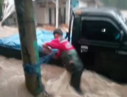 Innalillahi, Wilayah Cidolog Sukabumi Dilanda Banjir Setelah Diguyur Hujan Deras