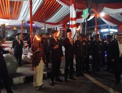 Semarak HUT RI ke-80, Kota Sukabumi Hidupkan Kembali Tradisi Pawai Obor