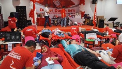 Sambut HUT Kemerdekaan RI ke-80, Perhimpunan Inti Sukabumi Gencarkan Donor Darah