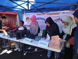 Di Momen Harhubnas Kota Sukabumi, Layanan Adminduk Diserbu Warga
