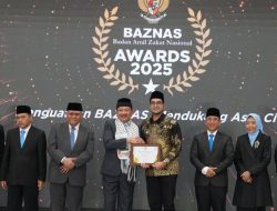 Wali Kota Sukabumi Raih Penghargaan Kepala Kepala Daerah Pendukung Gerakan Zakat Indonesia