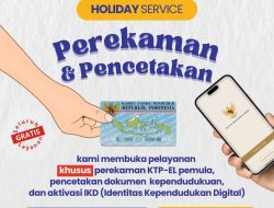 Holiday Sevice, Cara Disdukcapil Kota Sukabumi Maksimalkan Layanan Adminduk di Akhir Pekan