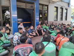 Silaturahmi Bareng Ojol, Dishub Kota Sukabumi Serap Aspirasi Pengemudi