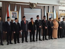 Ketua DPRD Kota Sukabumi Kang Wanju Hadiri Pelantikan Pejabat di Lingkup Pemkot