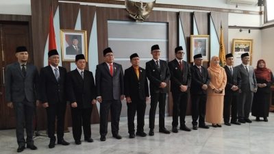 Ketua DPRD Kota Sukabumi Kang Wanju Hadiri Pelantikan Pejabat di Lingkup Pemkot