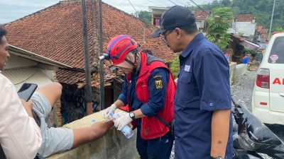 PMI Kabupaten Sukabumi Lakukan Mobile Clinic, Sisir Penyintas Banjir Cisolok