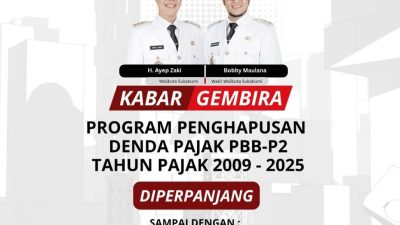Pendapatan PBB-P2 Sukabumi Diklaim Melejit! Naik 20 Persen dan Tembus 124 Persen dari Target