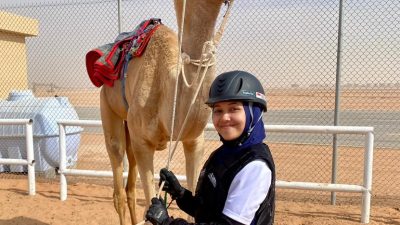 Top! Alumnus KPI Universitas Muhammadiyah Bandung Berprestasi di Camel Race