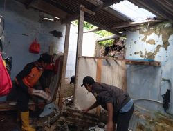 BPBD Kota Sukabumi Tangani Bencana Banjir dan Longsor di Karamat